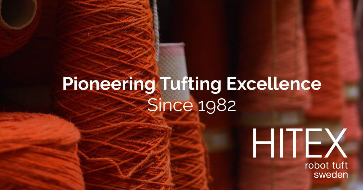 Innovation Since 1982 HITEX Robot Tuft Sweden